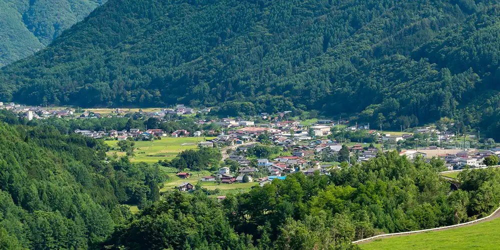 小さな田舎町